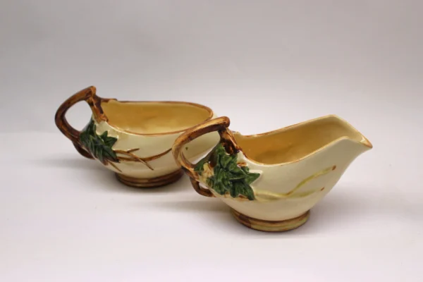VINTAGE McCoy Ivy Leaf Tea Set - Image 10