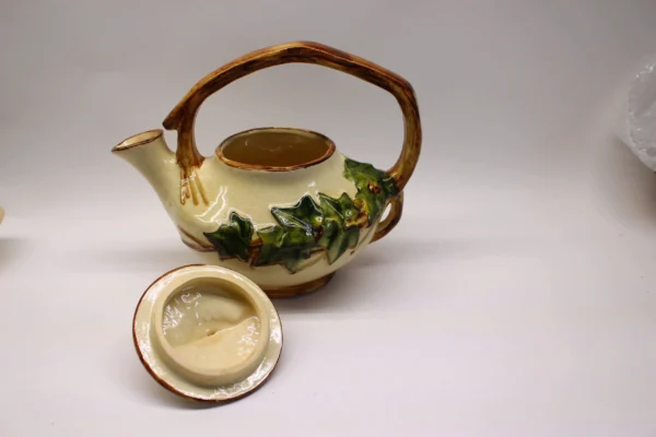 VINTAGE McCoy Ivy Leaf Tea Set - Image 7