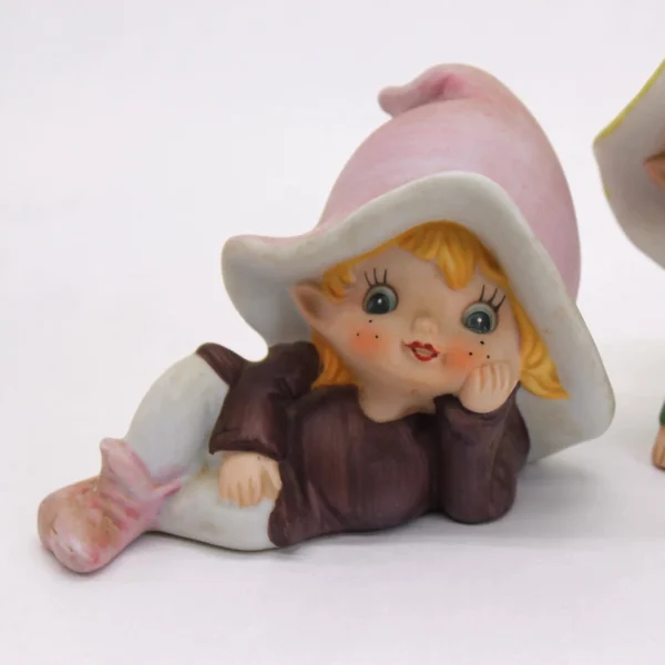 VINTAGE 1970's Homeco Pixie Figurines- Set of 2 - Image 6