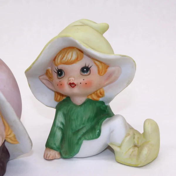 VINTAGE 1970's Homeco Pixie Figurines- Set of 2 - Image 5