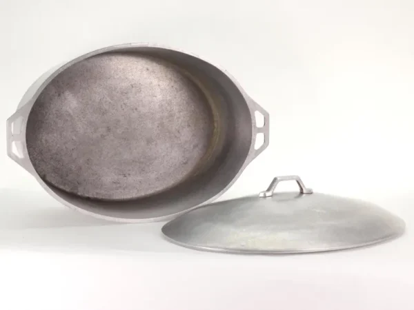 VINTAGE Super Maid Supreme Aluminum Dutch Oven. Mid-Century Roaster with Lid. Just Like Magnalite — But Easier to Love - Image 6