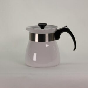 VINTAGE Corning Cookmates Teapot. K-TP-7. White 7-Cup Stove-Top Kettle. Mid-Century Mod Corning Ware.