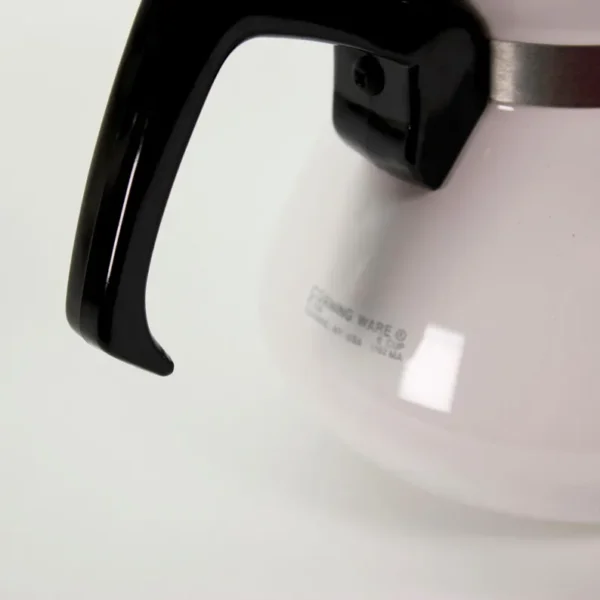 VINTAGE Corning Ware Spice of Life Teapot. Le Thé 6-Cup Stovetop Coffee Pot. French Script. 1970s Retro Kitchenware. - Image 6