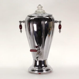 VINTAGE LaBelle Silver Co. Electric Coffee Urn. Works. Art Deco Style.