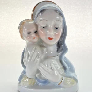 VINTAGE Madonna and Child Statue.