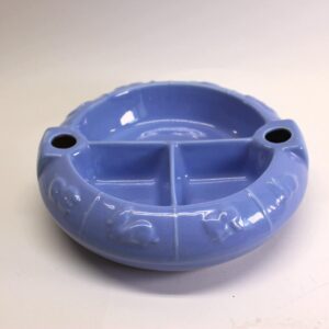 VINTAGE Hankscraft Baby Feeding Dish- Blue