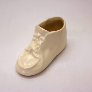 VINTAGE Nelson McCoy Mary Ann Baby Shoe Planter- Ivory