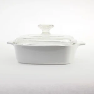 VINTAGE CorningWare 1 Quart Casserole A-1-B with Cover.  Made in USA. A-1-C.