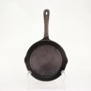 VINTAGE Lodge Unmarked Cast Iron Skillet – 8-1/4" Frying Pan, Restored & Seasoned, Made in USA