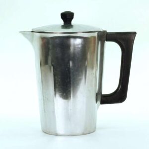 VINTAGE Household Institute Aluminum Coffee Server – 1940s–50s Pre-Sunbeam, Bakelite Handle, Forerunner to the Thermal Carafe