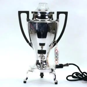 ANTIQUE Universal Electric Coffee Urn Percolator Model E8169 – Landers Frary & Clark Silverplate