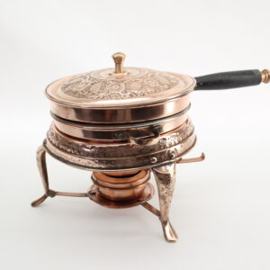 Small Copper Chafing Dish